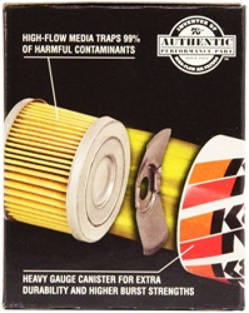 K&amp;N Performance Gold Oil Filter - HP-1002