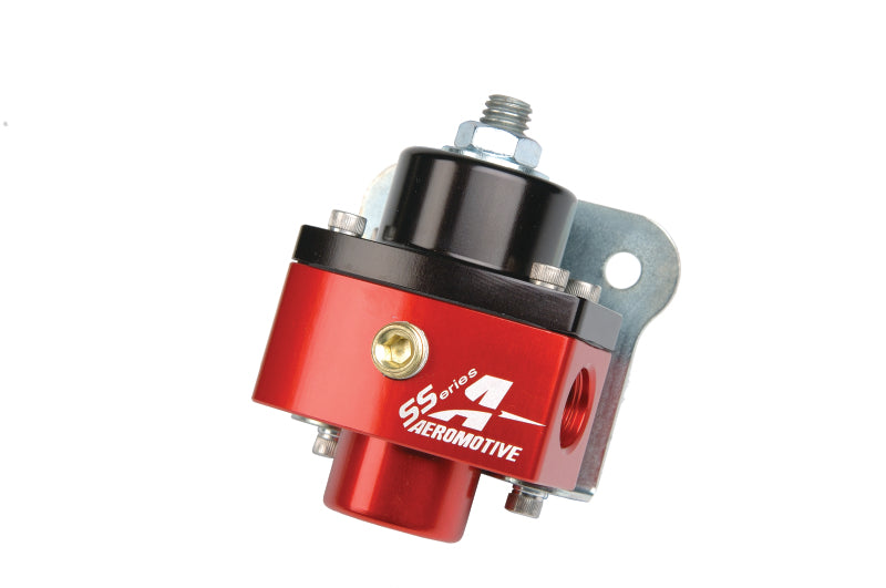 Aeromotive Carbureted Adjustable Regulator - Billet 2-Port AN-6 - 13201