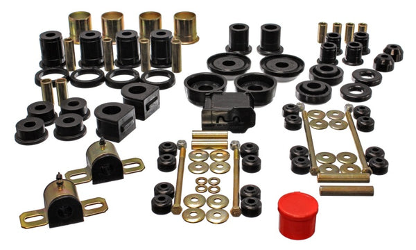 Energy Suspension 93-02 Chevrolet Camaro Black Hyper-flex Master Bushing Set - 3.18130G for 1993-2002 Chevrolet Camaro - fron
