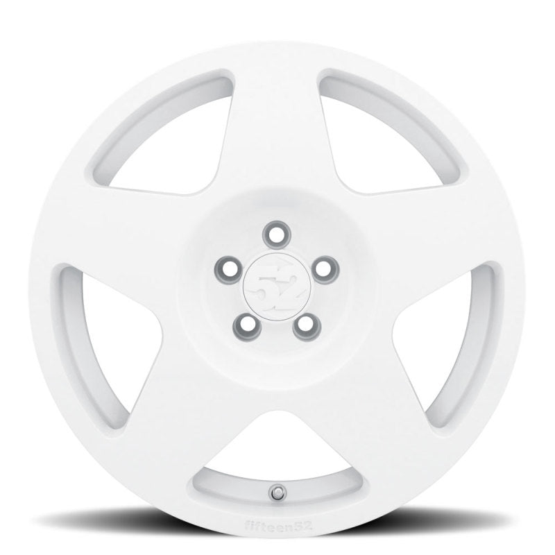 fifteen52 Tarmac 18x8.5 5x108 42mm ET 63.4mm Center Bore Rally White Wheel - TARRW-88558+42