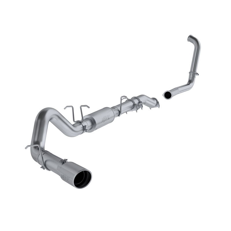 MBRP 2003-2007 Ford F-250/350 6.0L EC/CC Turbo Back Single Side (Stock Cat) - S6206AL