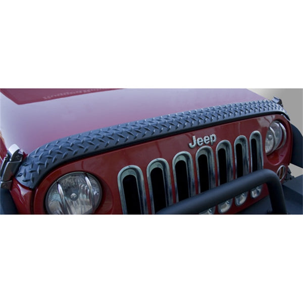 Rugged Ridge Hood Guard Body Armor 07-18 Jeep Wrangler - 11651.17 for 2007-2018 Jeep Wrangler - front view