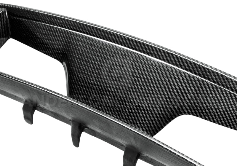 Anderson Composites 10-14 Ford Mustang/Shelby GT500 Front Upper Grille (w/ Spot for Cobra Emblem)
