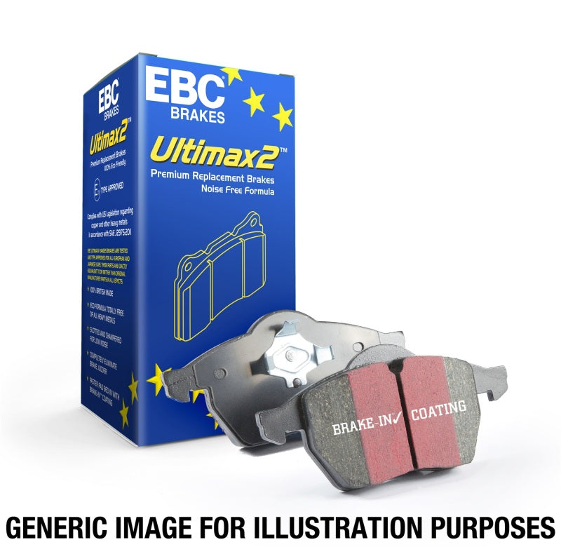 EBC 11+ Dodge Durango 3.6 Ultimax2 Rear Brake Pads - UD1498