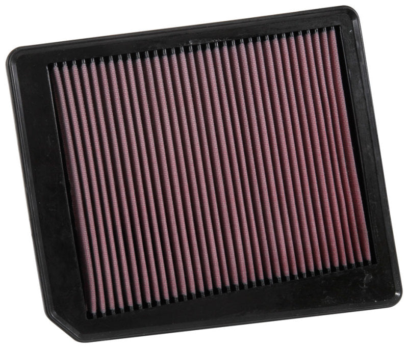 K&N 2017 Nissan Titan V8-5.6L F/I Drop In Replacement Air Filter - 33-5062
