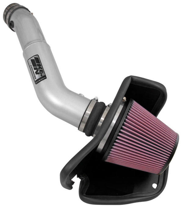 K&N 2016 Jeep Grand Cherokee V6-3.6L Performance Intake Kit - 77-1572KS for 2016-2026 Dodge Durango - front view