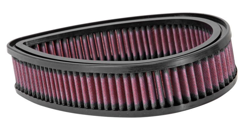 K&N Custom Air Filter 6.25in OS Width / 9.688in OS Length / 2.188in Height - E-3333 by K&N Engineering - front view