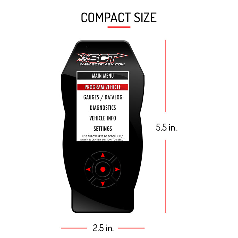 SCT Ford Cars &amp; Trucks (Gas &amp; Diesel) X4 Power Flash Programmer EO Certified - 7015PEO