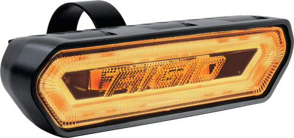 Rigid Industries Chase Tail Light Kit w/ Mounting Bracket - Amber - 90122 by Rigid Industries - front view