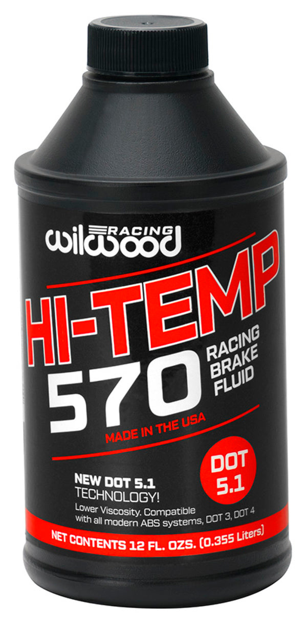 Wilwood 570 Brake Fluid - 6 Pack 12 oz Bottles - 290-2210 by Wilwood