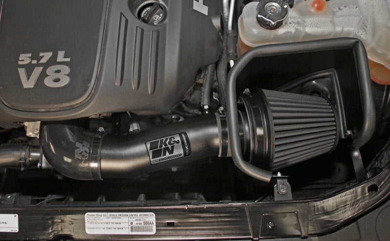 K&N Dodge/Chrysler 5.7/6.1L V8 Black Performance Intake Kit - 71-1542