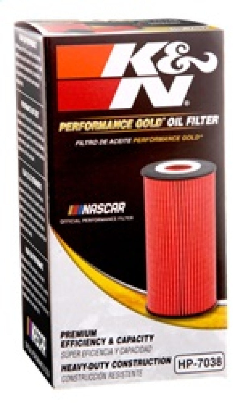 K&amp;N Performance Oil Filter for 2019 Audi A3 2.0L - HP-7038