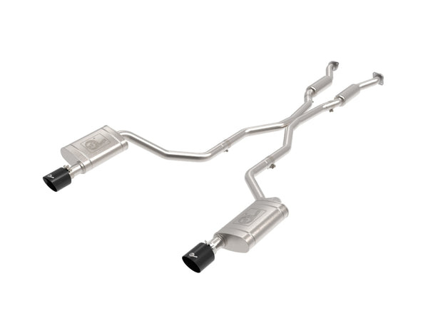 aFe 11-21 Dodge Durango V6-3.6L / V8-5.7L MACH Force-Xp 304 SS Cat-Back Exhaust System w/ Black Tip - 49-32086-B
