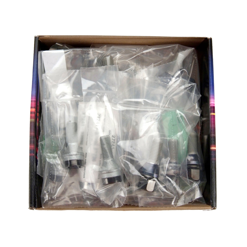 McGard 5 Lug Hex Install Kit w/Locks (Cone Seat Bolt) M14X1.25 / 17mm Hex / 27.5mm Shank L. - Black