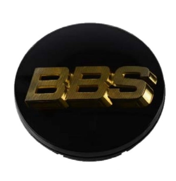 BBS Center Cap 56mm Black/Gold (56.24.012) - 56.24.002G by BBS