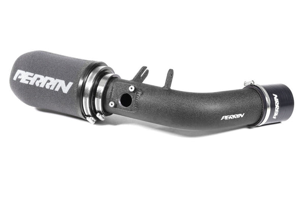 Perrin 08-14 WRX / 08-15 STi Black Cold Air Intake - PSP-INT-322BK for 2008-2020 Subaru WRX STI - front view