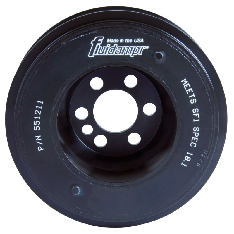 Fluidampr VW 06-08 2L FSI Motor (6 bolt hole mounting) Steel Internally Balanced Damper - 551211