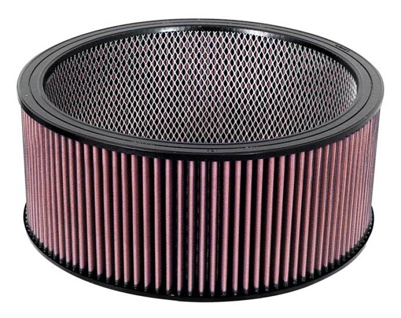 K&N Custom Air Filter 14in OD / 12in ID / 6in Height - E-3770 by K&N Engineering - front view