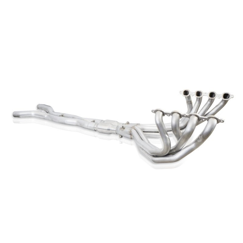 Stainless Works 2014-18 Corvette 6.2L Headers 2in Primaries w/ High-Flow Cats X-Pipe - C72CAT