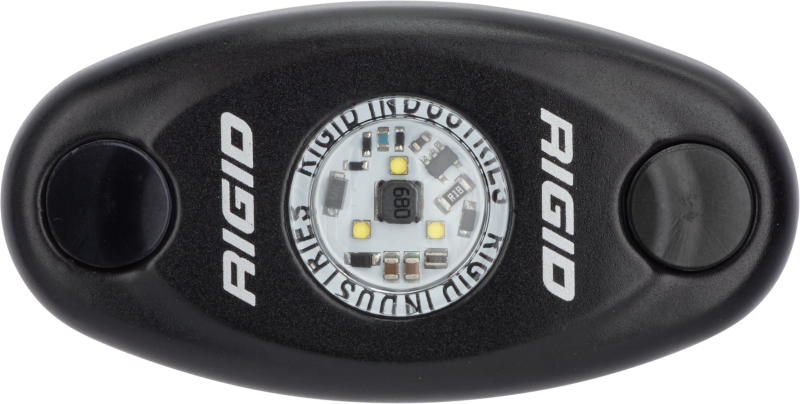 Rigid Industries A-Series Light - Black - High Strength - Cool White - 480093 by Rigid Industries - front view