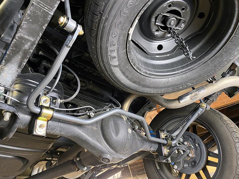 Progress Tech LT 16-21 Toyota Tacoma Rear Sway Bar 0.875in dia. (22mm) - 22.2101.100