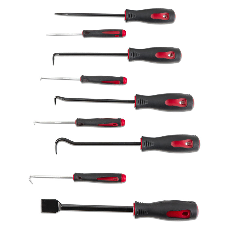 Mishimoto MMTL-SHP-9 Pick & Hook Set with Gasket Scraper, 9 Piece