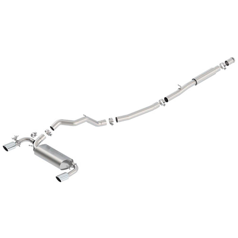 Ford Racing 16-18 Focus RS Active Sport Cat-Back Exhaust System w/ Polished Tips