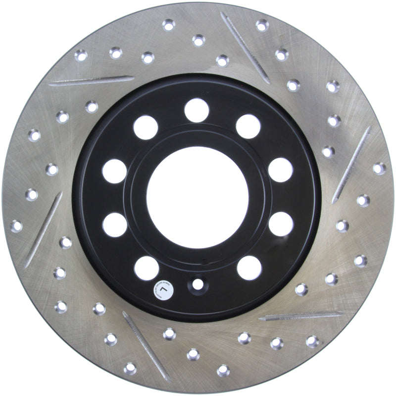 StopTech Slotted &amp; Drilled Sport Brake Rotor - 127.33131L