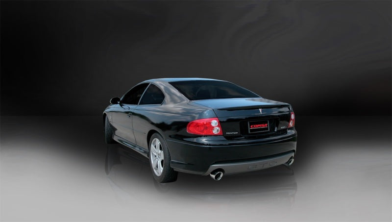 Corsa 05-06 Pontiac GTO 6.0L V8 2.5in Sport Cat-Back + XPipe Exhaust Polished Tips - 14189