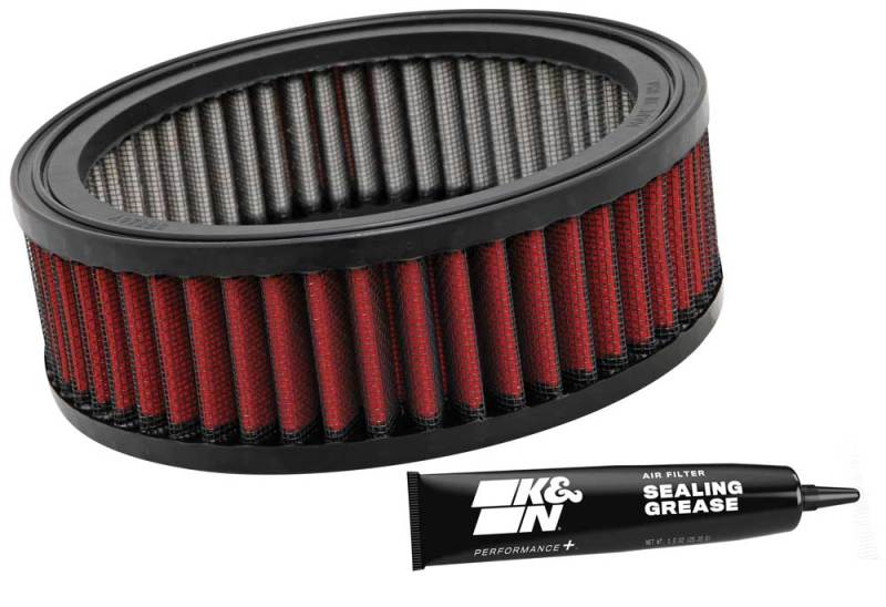 K&N Replacement Industrial Air Filter Round 5.5in ID / 7in OD / 2.25in H - E-4665 by K&N Engineering - front view