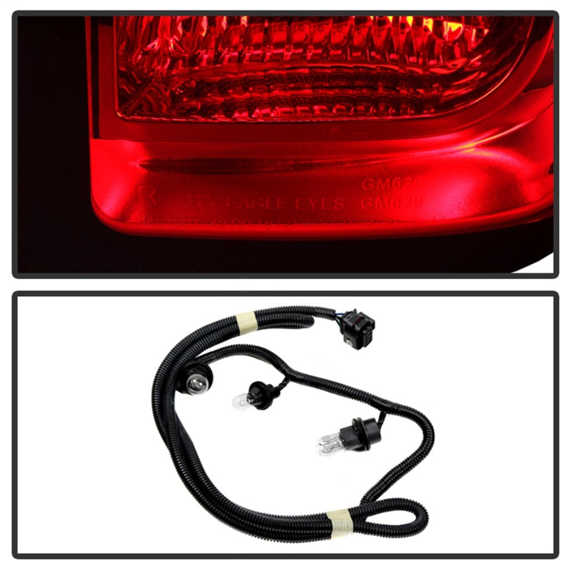 Xtune Chevy Silverado 2014-2016 Passenger Side Tail Lights - OEM Right ALT-JH-CS14-OE-R - 9031922