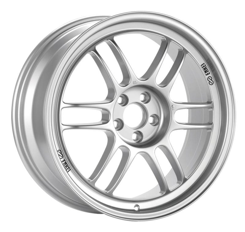 Enkei RPF1 15x8 4x100 28mm Offset Silver Wheel - 11.64Lbs