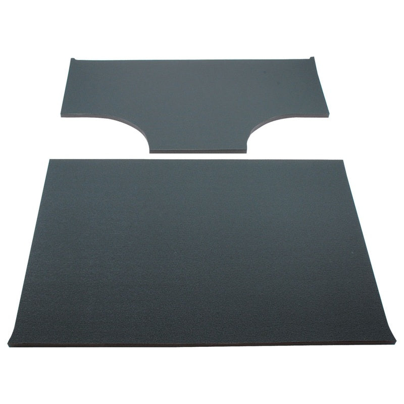 DEI 03-06 Jeep Wrangler TJ 2-Door w/Speaker Pods Boom Mat Headliner - 2 Piece - Black - 50146