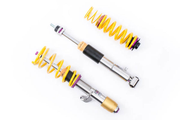 KW V3 Coilover w/ Cancellation Kit 15 BMW F80/F82 M3/M4 - 352200AP for 2015-2020 BMW M4 - front view