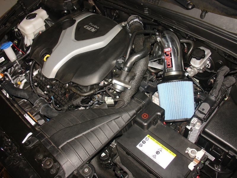 Injen 2011-14 Hyundai Sonata/Kia Optima 2.0L Turbo Polished Short Ram Intake