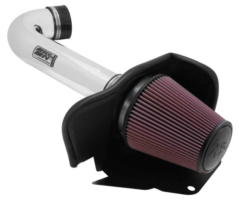 K&N 11 Jeep Grand Cherokee 5.7L V8 / 11 Dodge Durango 5.7L V8 High Flow Performance Intake Kit - 77-1563KP