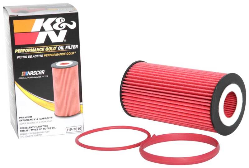 K&amp;N 2018 Audi RS3 2.5L Cartridge Oil Filter - HP-7010