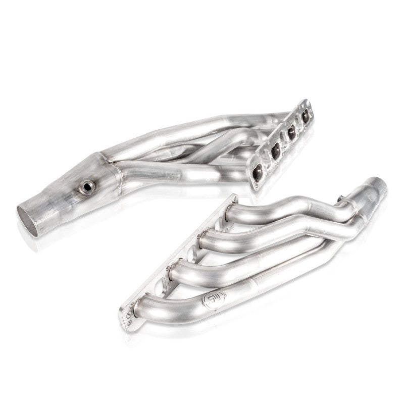 Stainless Works 2018 Jeep TrackHawk 6.2L Headers 1-7/8in Primaries High-Flow Cats 3in Leads - JEEP1862HCAT