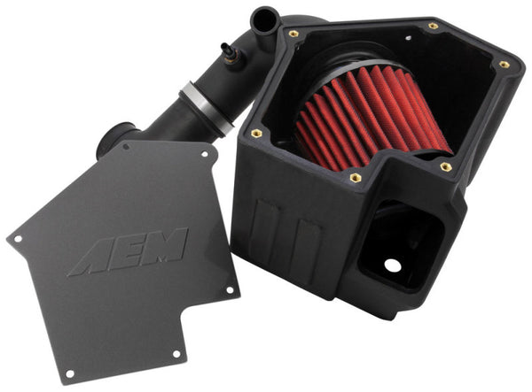 AEM 09-11 Mitsubishi Lancer Ralliart 2.0L L4 Cold Air Intake - 21-698C for 2009-2014 Mitsubishi Lancer - front view