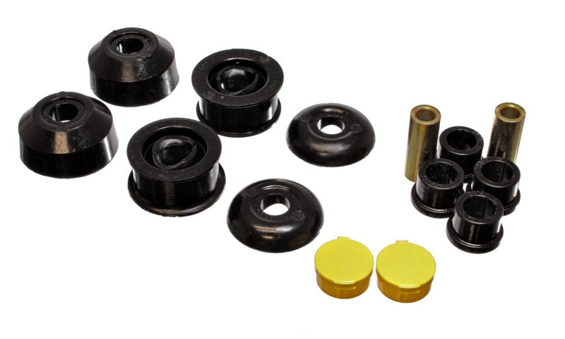 Energy Suspension 05-07 Scion tC / 03-06 Toyota Corolla/Matrix Black Front Control Arm Bushing Set - 8.3120G for 2003-2008 To