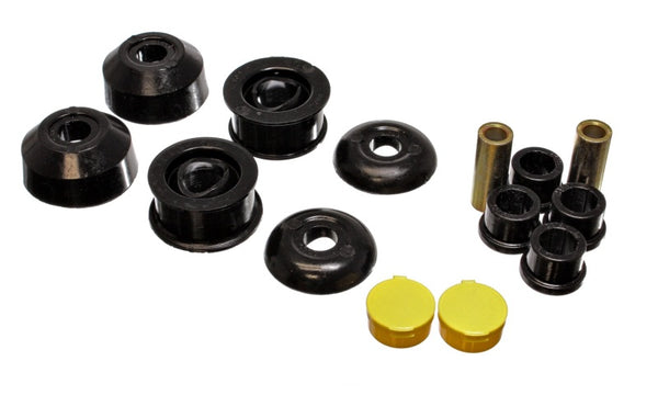 Energy Suspension 05-07 Scion tC / 03-06 Toyota Corolla/Matrix Black Front Control Arm Bushing Set - 8.3120G for 2003-2008 To