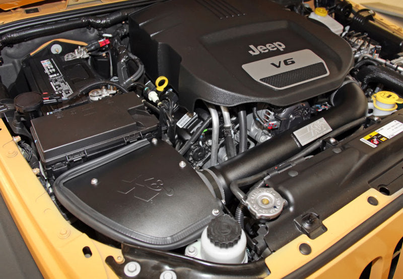 K&amp;N 71 Series Performance Intake Kit for 12-18 Jeep Wrangler 3.6L V6 (12-15 CARB Approved) - 71-1566