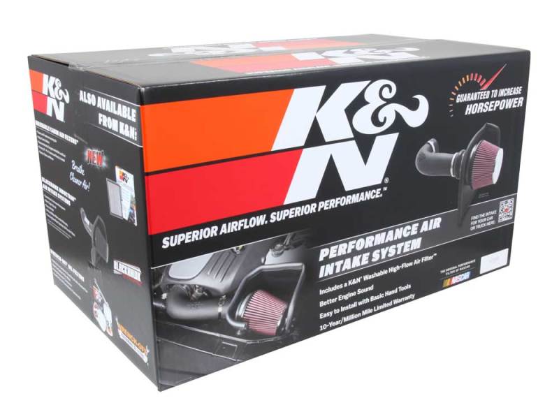 K&N 19-20 Jeep Cherokee L4-2.4L Performance Air Intake Kit - 77-1577KS