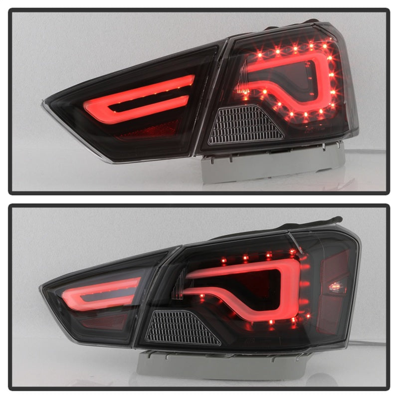 xTune 14-18 Chevy Impala (Excl 14-16 Limited) LED Tail Lights - Black Smoke (ALT-JH-CIM14-LBLED-BSM) - 9042164