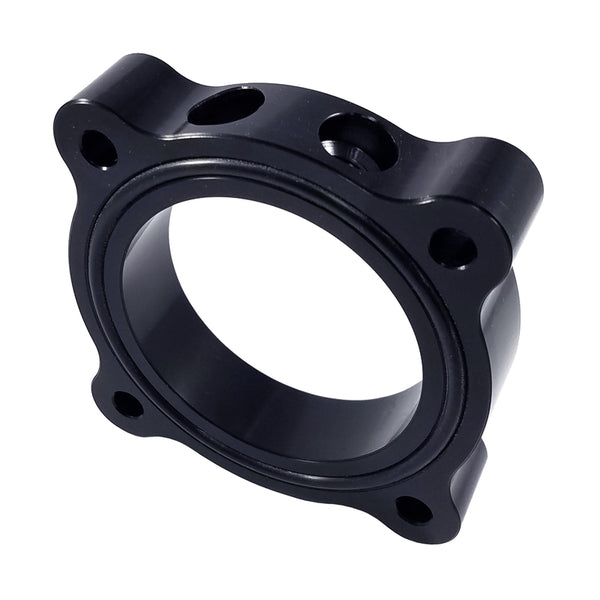 Torque Solution Throttle Body Spacer 2015 Ford Mustang Ecoboost - Black - TS-TBS-033 for 2015-2017 Ford Mustang