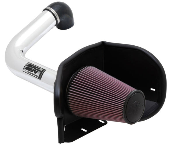 K&N 04-08 Ford F-150 V8-5.4L High Flow Performance Kit - 77-2556KP for 2004-2008 Ford F 150 - front view