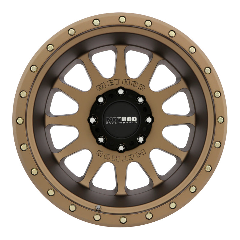 Method MR605 NV 20x10 -24mm Offset 8x6.5 121.3mm CB Method Bronze Wheel - MR60521080924N