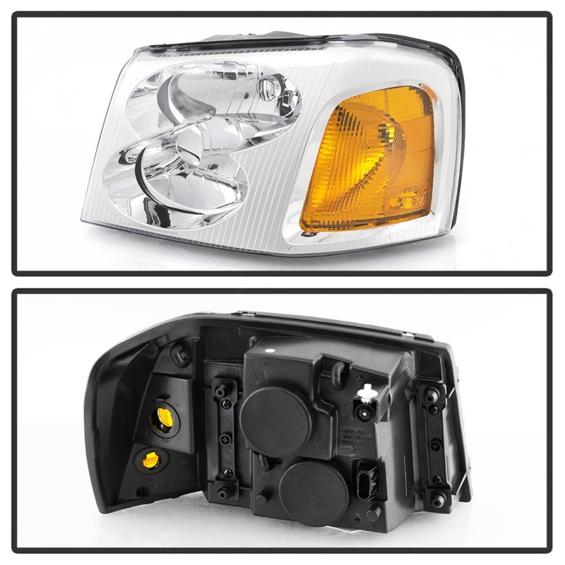 xTune 02-09 GMC Envoy OEM Style Headlights - Chrome (HD-JH-GEN02-AM-C) - 9042669