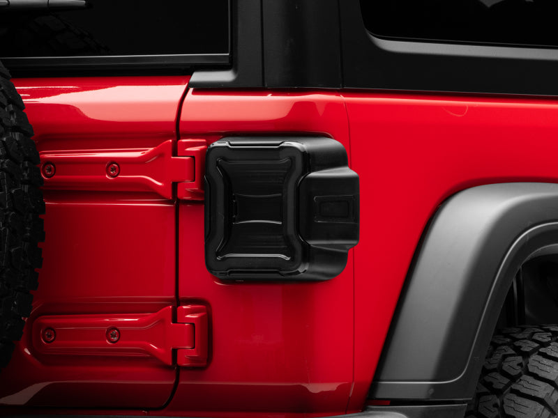 Raxiom 18-22 Jeep Wrangler JL LED Tail Lights- Black Housing (Smoked Lens) - J133942-JL