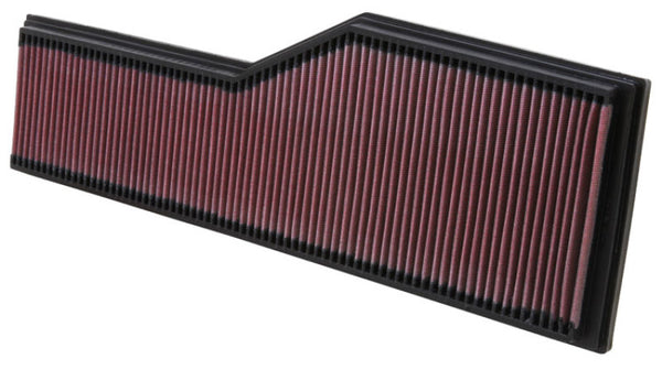 K&N 98-00 Porsche 911 3.4L Drop In Air Filter - 33-2786 for 1999-2008 Porsche 911 - front view